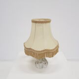 Vintage baccarat crystal lamp