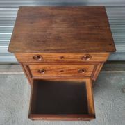 High chest of drawers Louis Philippe mid-19th century