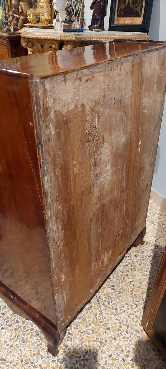 Small 18th century walnut trumeau L.72 CM