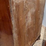 Small 18th century walnut trumeau L.72 CM
