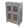 Small wooden glass cabinet