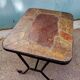 Table basse années 60 fer forgé