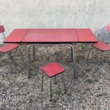 Red Formica set