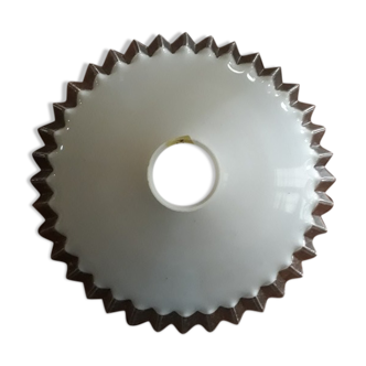 White opaline shade lace