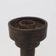 Objet cylindrique en grès brutaliste signé Studio Pottery années 1960