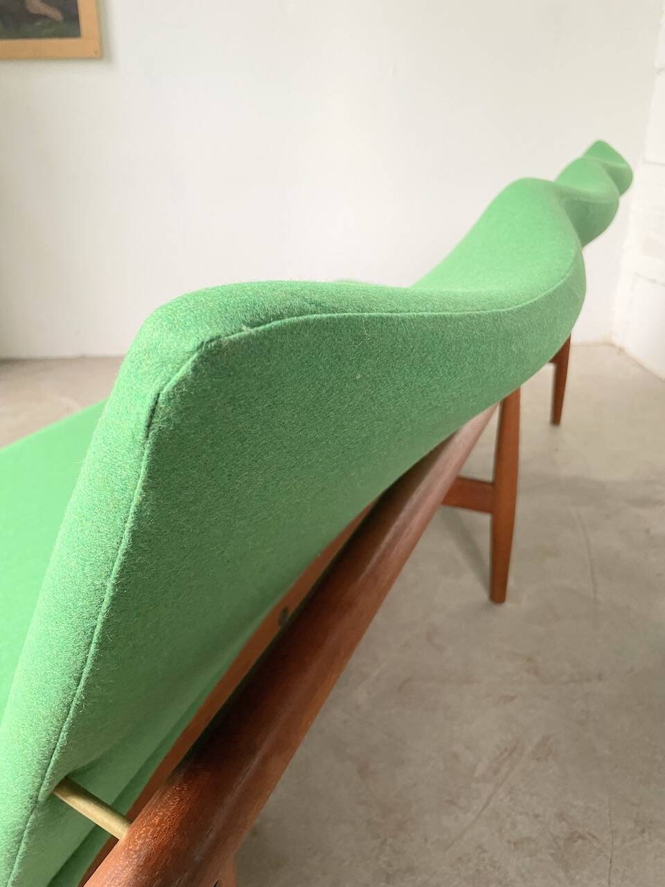 Finn Juhl three-seater bench “Japan” model France & Son