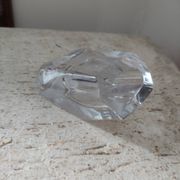 Crystal Daum ashtray pen holder tray