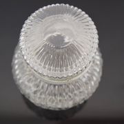 Mid-century Crystal Glass Can,1950's.