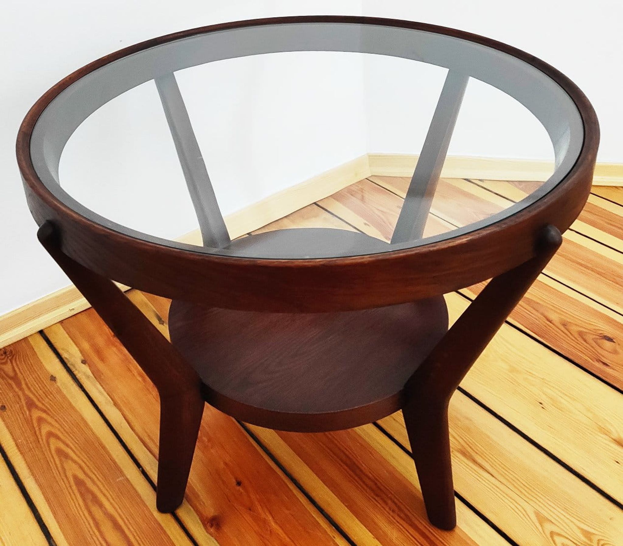 Table basse par K. Kozelka pour Interier Praha, Tchécoslovaquie, années 1930