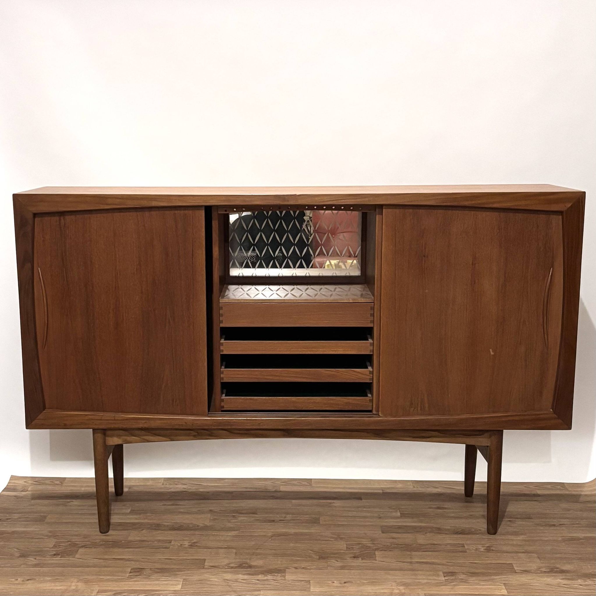 Enfilade danoise en teck, années 60