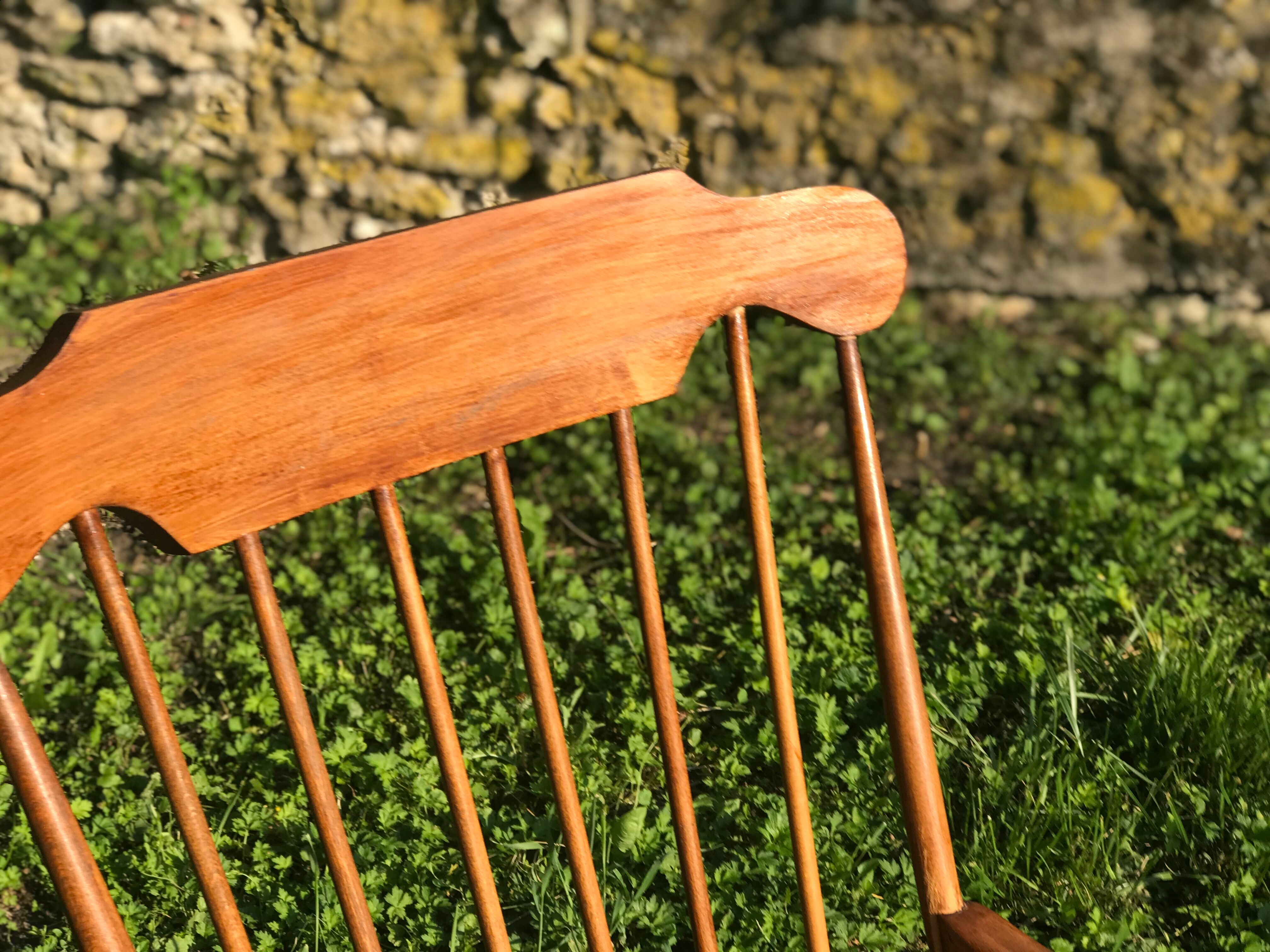 Vintage scandinavian rocking chair