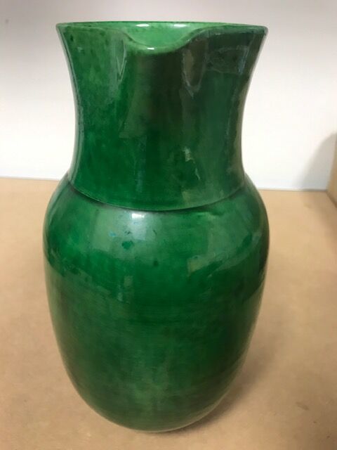 Glazed earthenware service by Foucard Jourdan Vallauris, 1960s