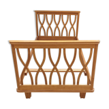 Wooden bed from the 60s