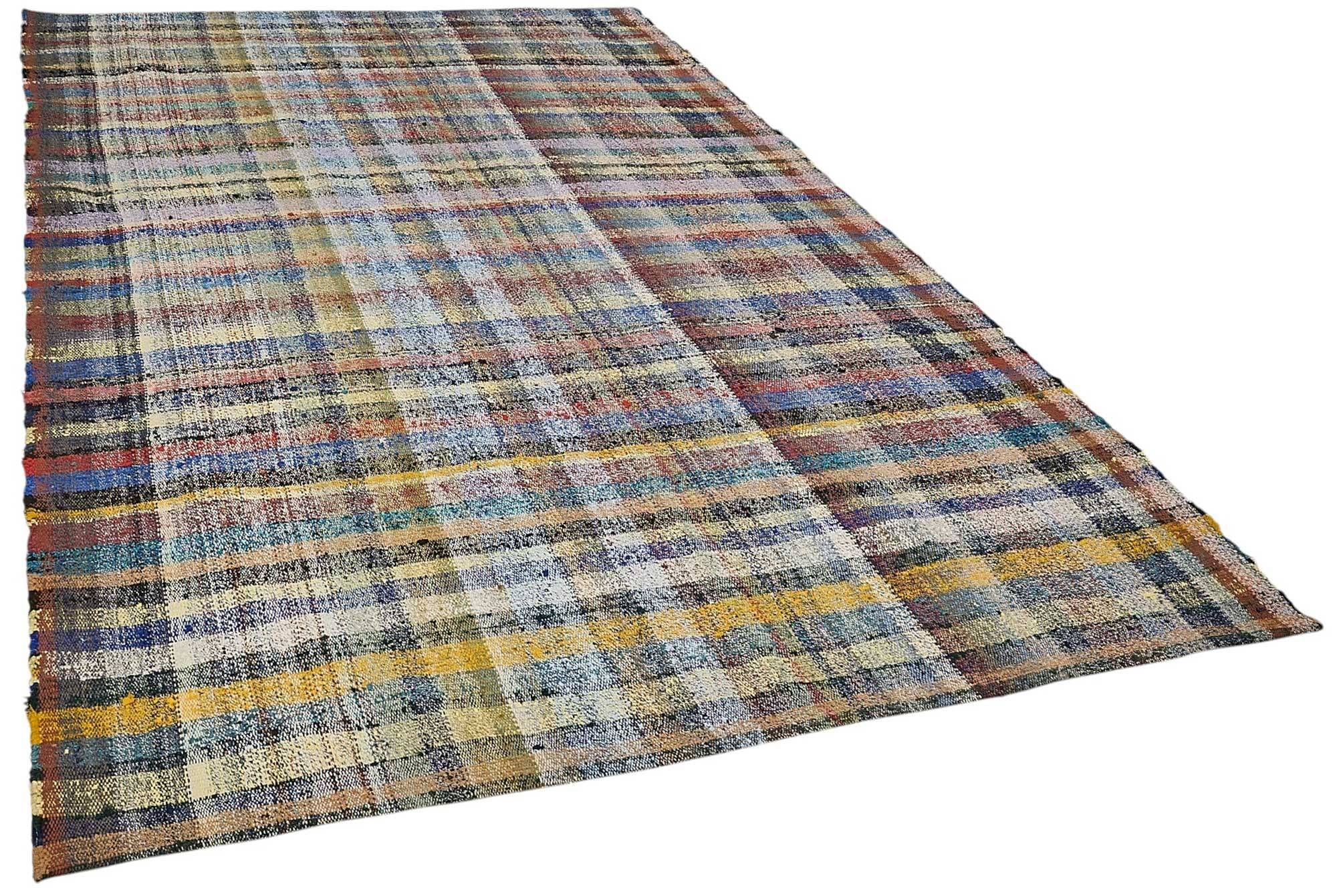 Turkish Handwoven Flatweave Chaput Kilim 198 cm x 320 cm