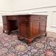 Classic English Chesterfield Partnerdesk Desk