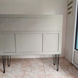 Art Deco console in oak