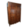 18th-century French antique cherry wood wardrobe – Rustic sideboard