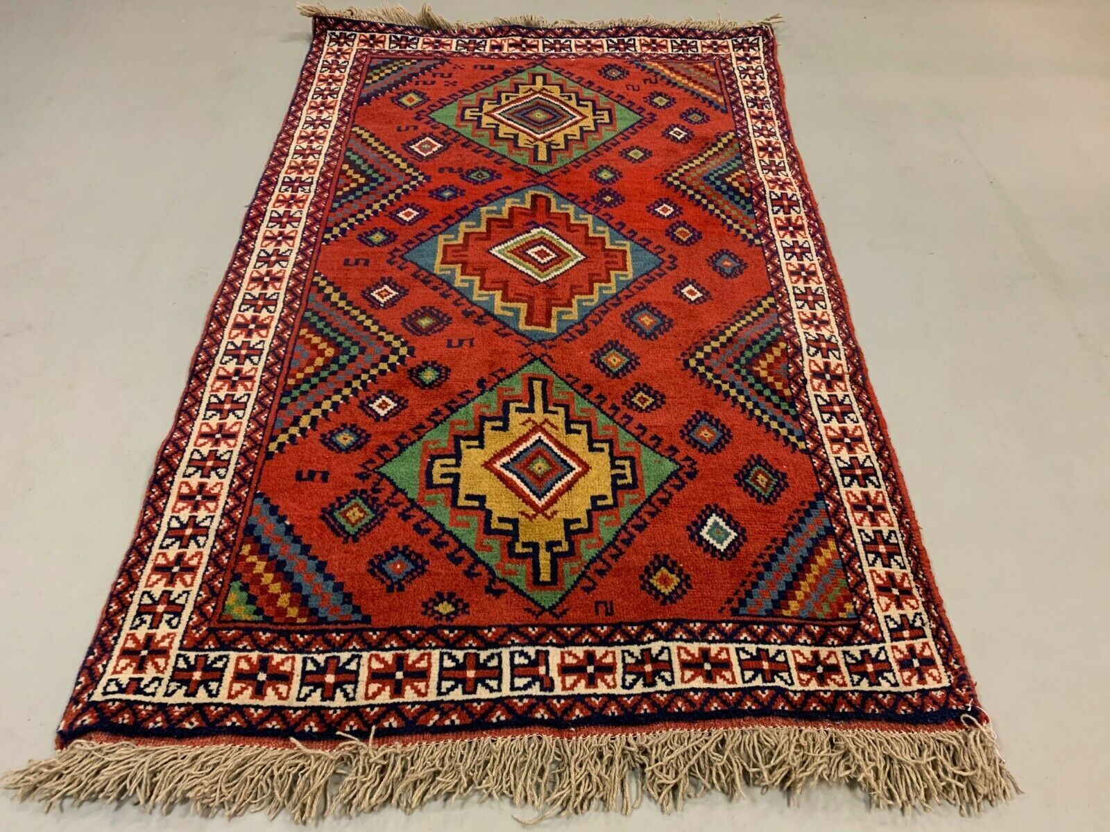 Tribal kazak design rug 188x112 cm