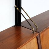 vintage wall system | teak | 1960s | Wébé
