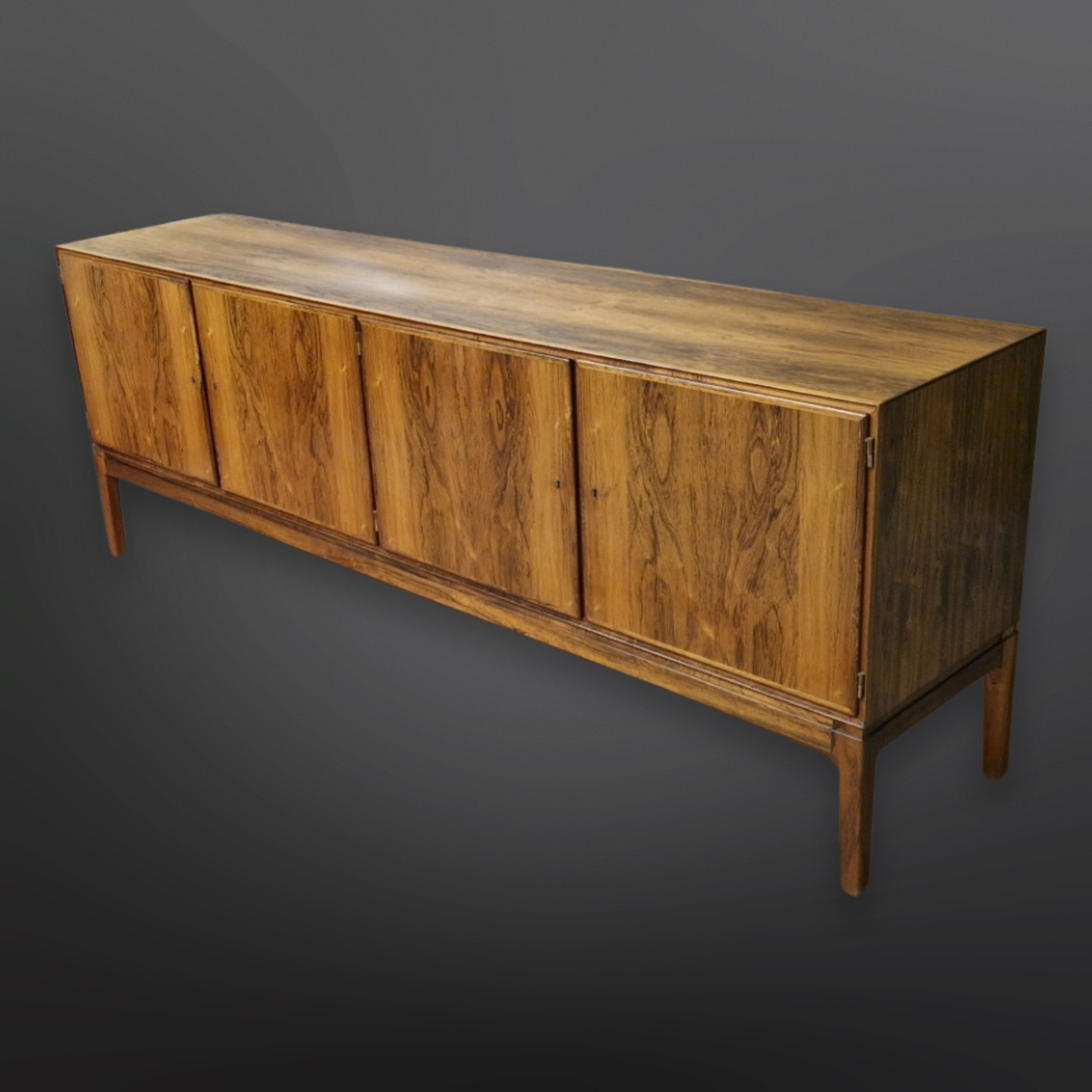 Rosewood sideboard by Ole Wanscher for Jeppesen Denmark 1960s