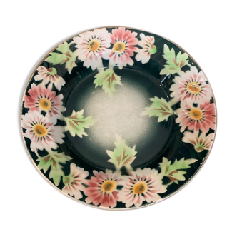 Plat creux rond en faïence Saint Amand