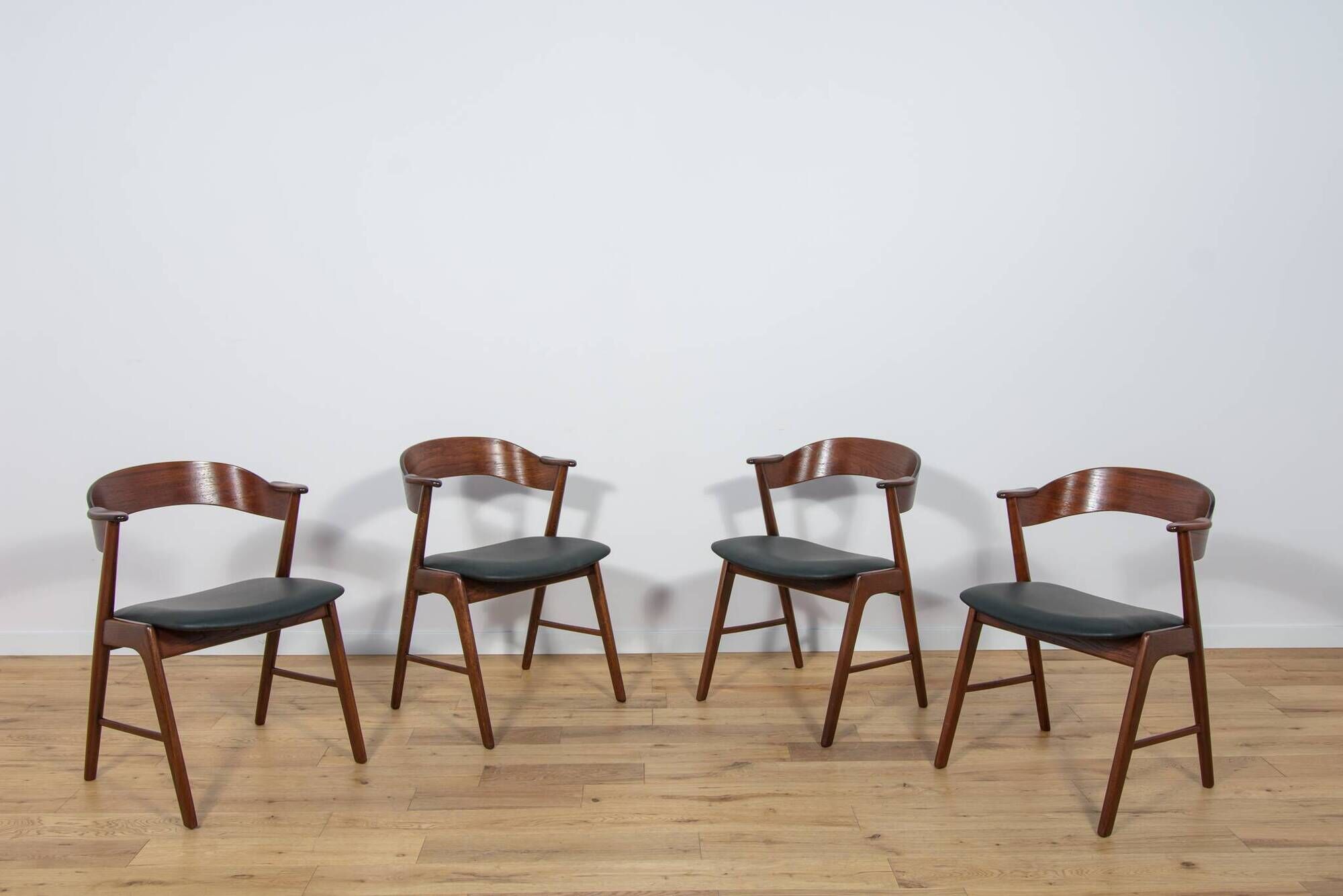 Mid-Century Danish Teak Chairs from Korup Stolefabrik, Denmark, 1960s, Set of 4