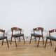 Mid-Century Danish Teak Chairs from Korup Stolefabrik, Denmark, 1960s, Set of 4