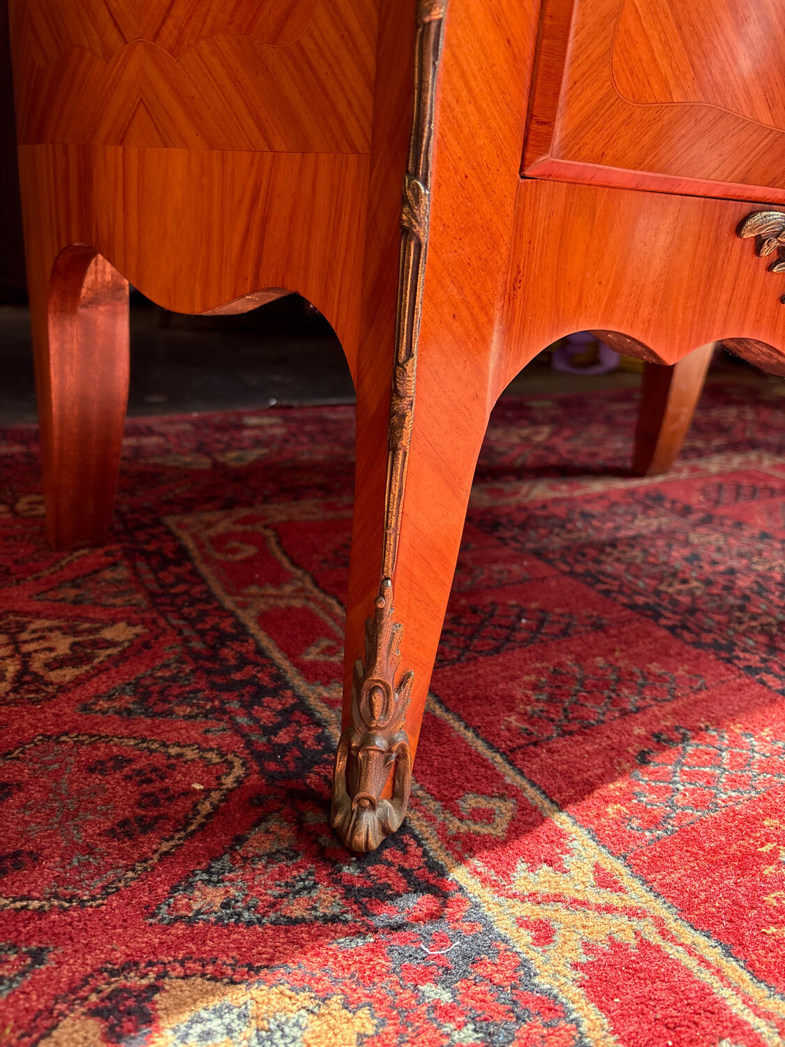 Chest of drawers with 5 drawers in louis xv style stamped skalski
