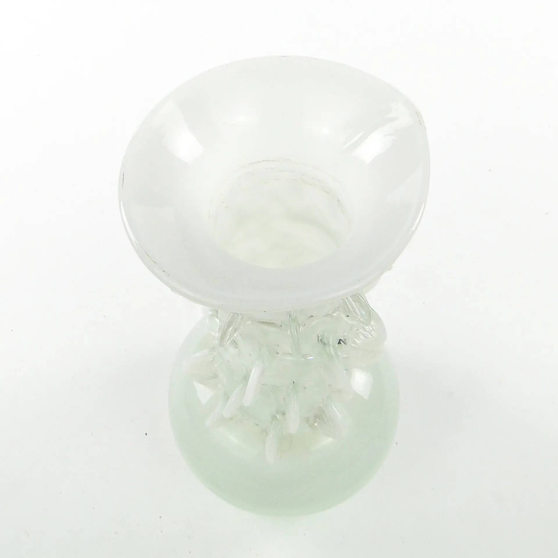 Bride vase, modernism, glass, designed by J. Słuczan-Orkusz, Poland, 1970s