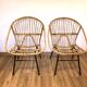 Adult rattan armchairs