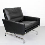 Set 2 vintage PK31/1 Lounge Chair & PK61 Coffee Table by Poul Kjaerholm for E. Kold Christensen