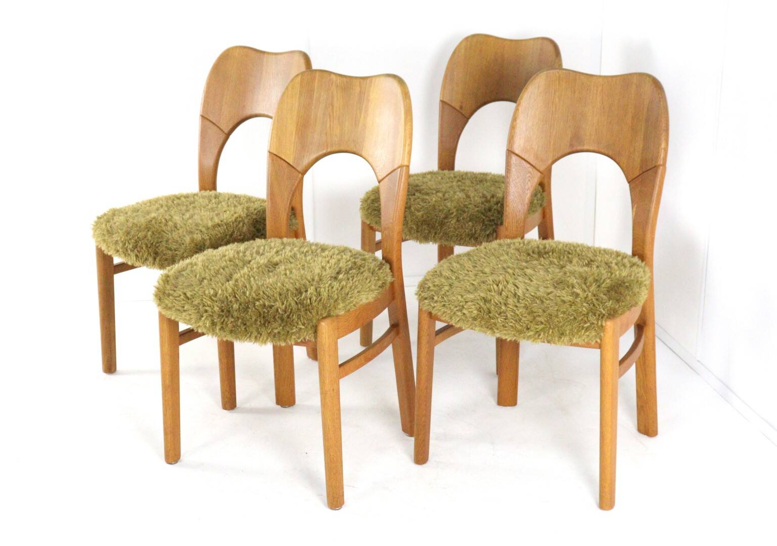 4 chaises de salle à manger en chêne 'Seest'
