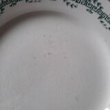Old dessert plates Gien