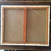 French school of the 20th century. framed oil on canvas signed Ramard and dated 1984