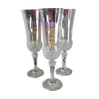 Arques crystal flutes