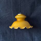 Art Deco opaline pendant light