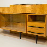 Modular set of table, night stand and chest of drawers by M. Pozar, 1960s