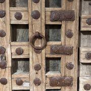 Nandra - Old Indian door made of solid wood no. 2