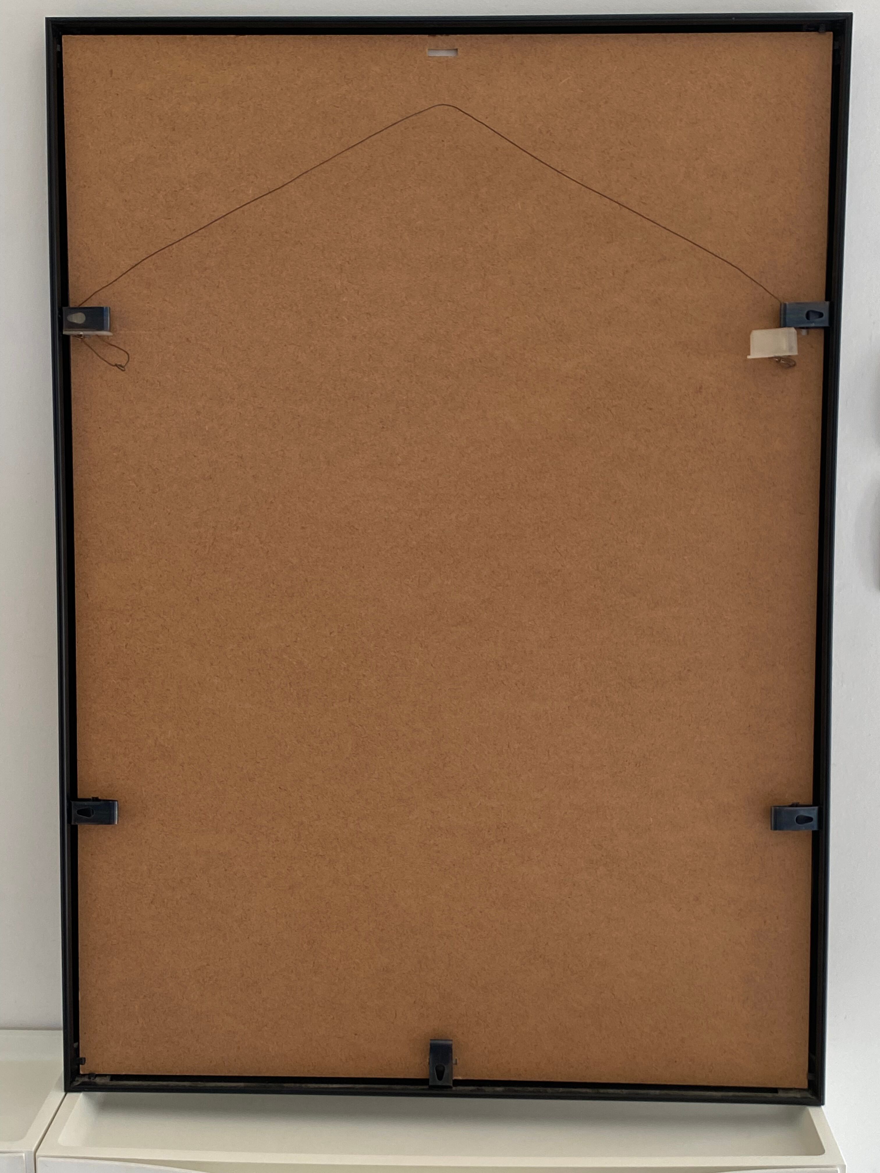 Frame with Picasso poster
