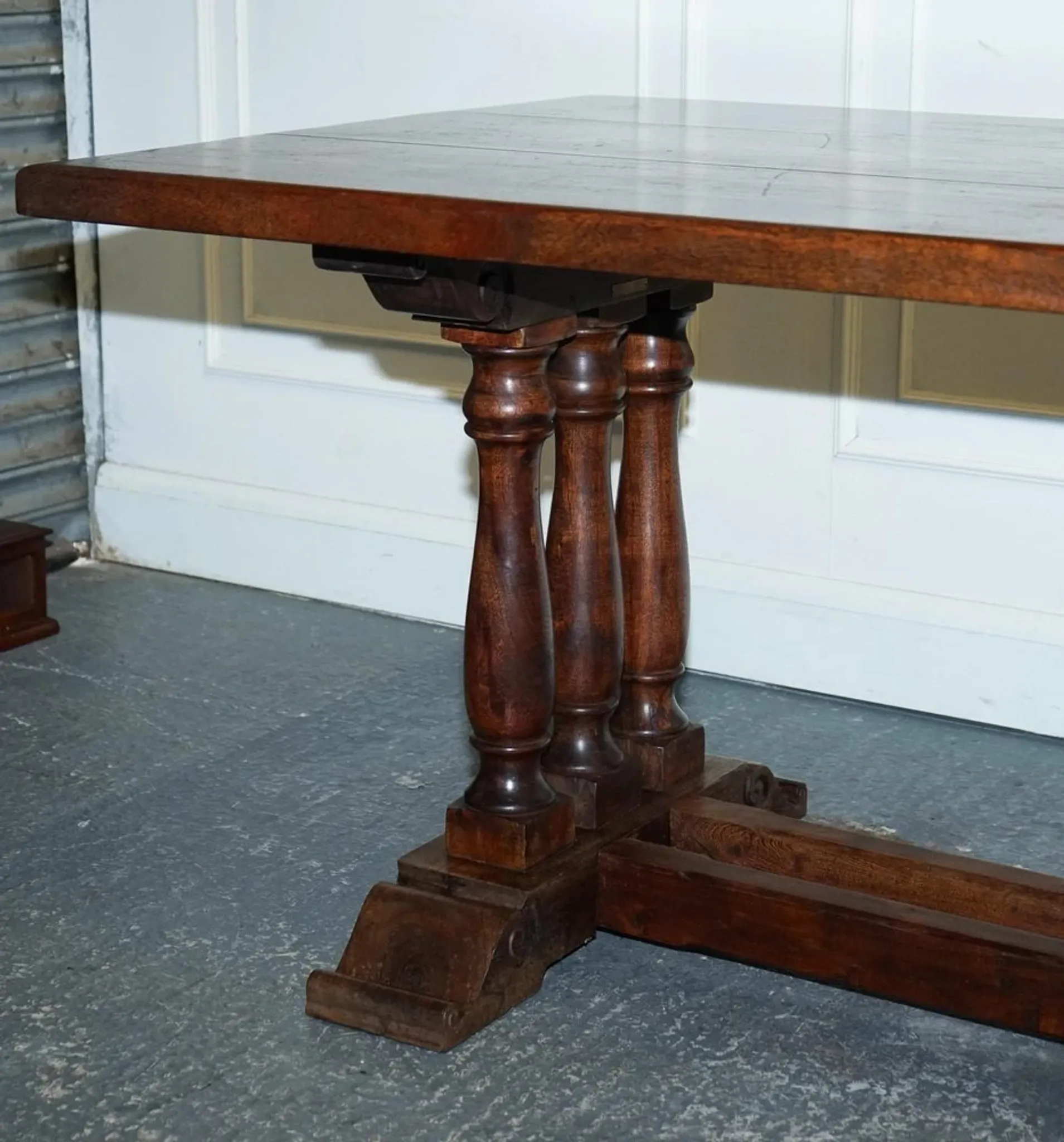 Vintage Rectangular Dining Table in Hardwood