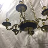 Empire chandelier with 6 lights