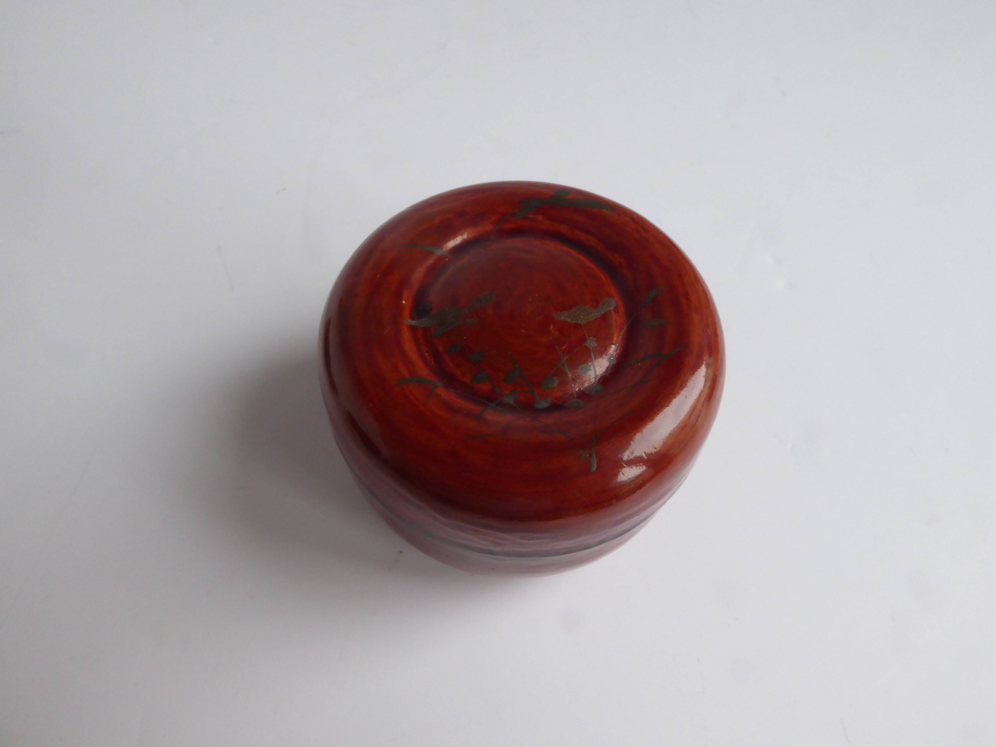 Lacquered wooden box Bouresche - Coeuillet