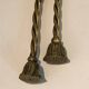 Paire d'appliques en bronze de style Louis XVI
