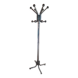 Chrome "parrot" coat rack