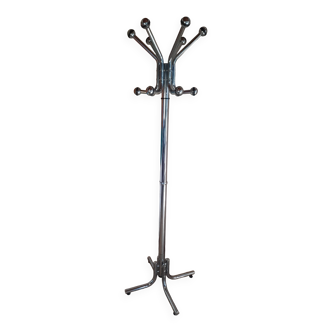 Porte-manteau "perroquet" chromé