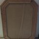 Miroir octogonal en bois doré 88 x 68 cm