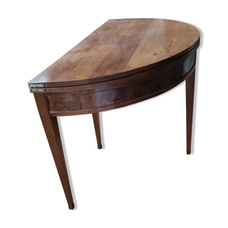 table demi-lune