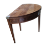 table demi-lune