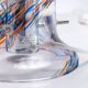 Glass table lamp by Olle Alberius for Orrefors Sweden, 1970s