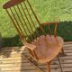 Scandinavian rocking chair , Stol Kamnik